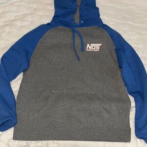 NOS monster energy Gray and Blue hoodie
